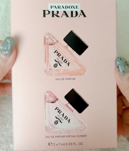 プラダ パラドックス オーデパルファム 7mL+プラダ パラドックス アンタンス オーデパルファム 7mL セット /PRADA BEAUTY/その他キットセットを使ったクチコミ(2枚目)