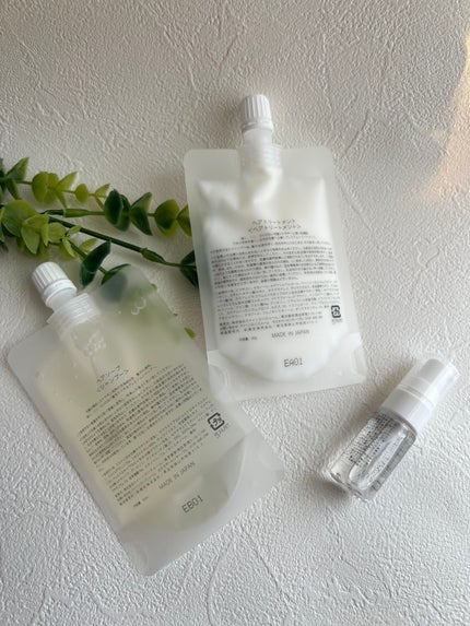 ヘアケアトライアルセット/QUEEN'S BATHROOM/トライアルキットを使ったクチコミ(2枚目)