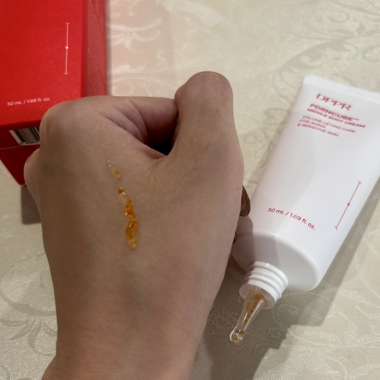 PDRNキューブクリーム/DPPR/フェイスクリームを使ったクチコミ（2枚目）