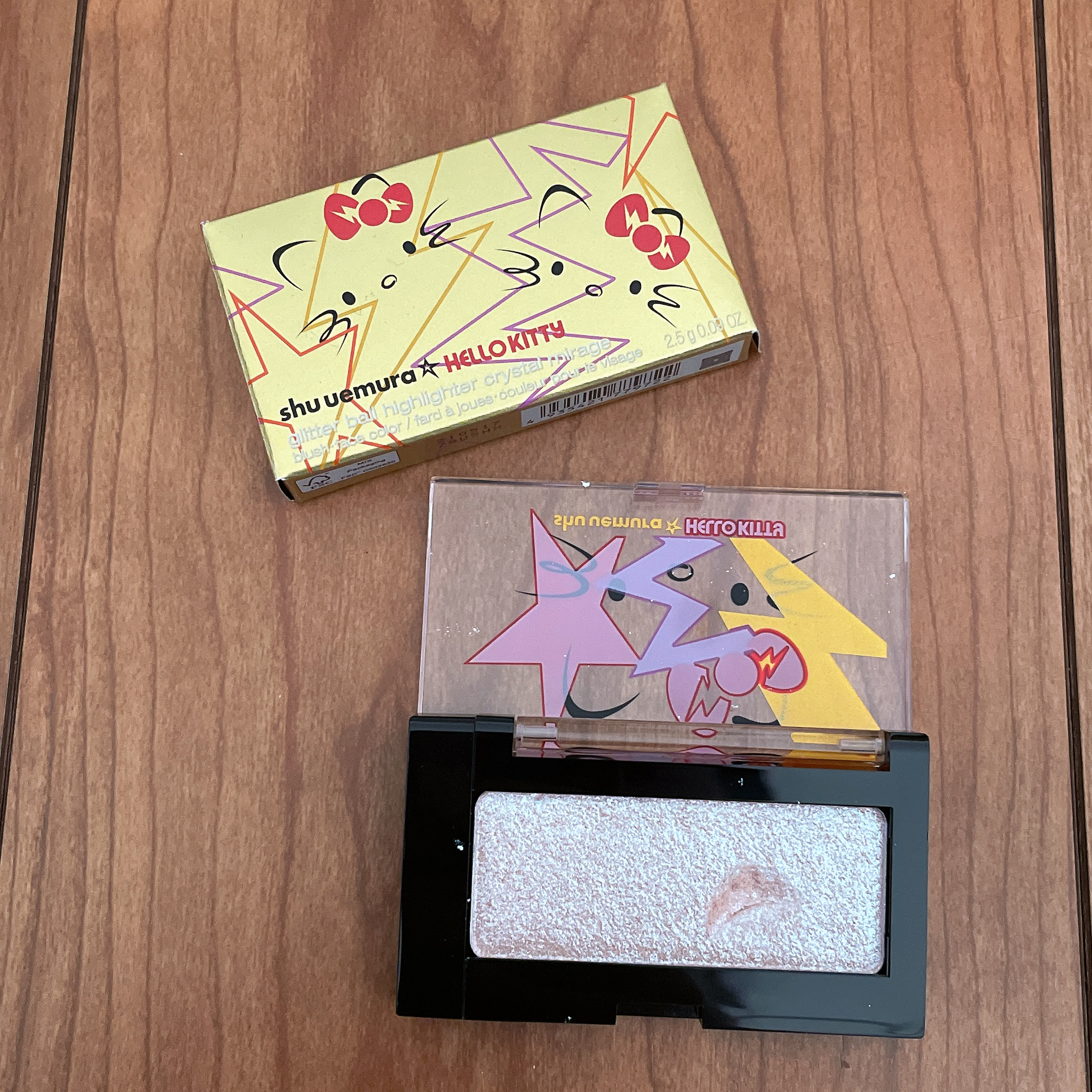 グリッターボール ハイライター/shu uemura/パウダーハイライトを使ったクチコミ（1枚目）