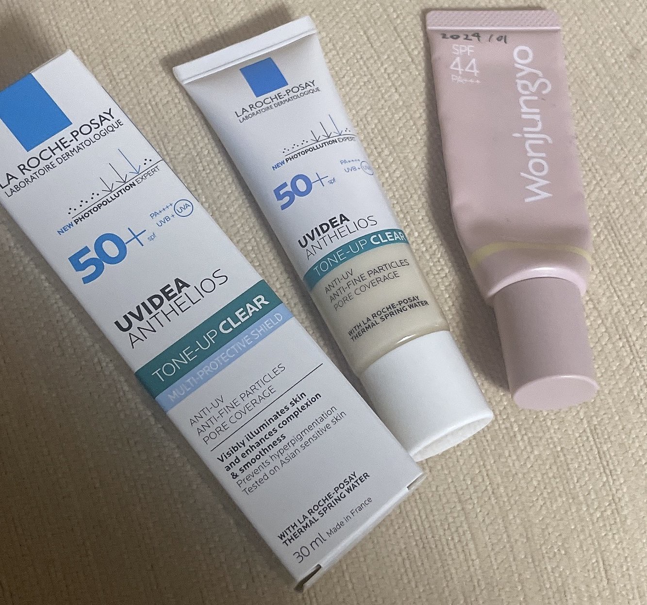 UVイデア XL プロテクショントーンアップ クリア/ラ ロッシュ ポゼ/化粧下地を使ったクチコミ（1枚目）