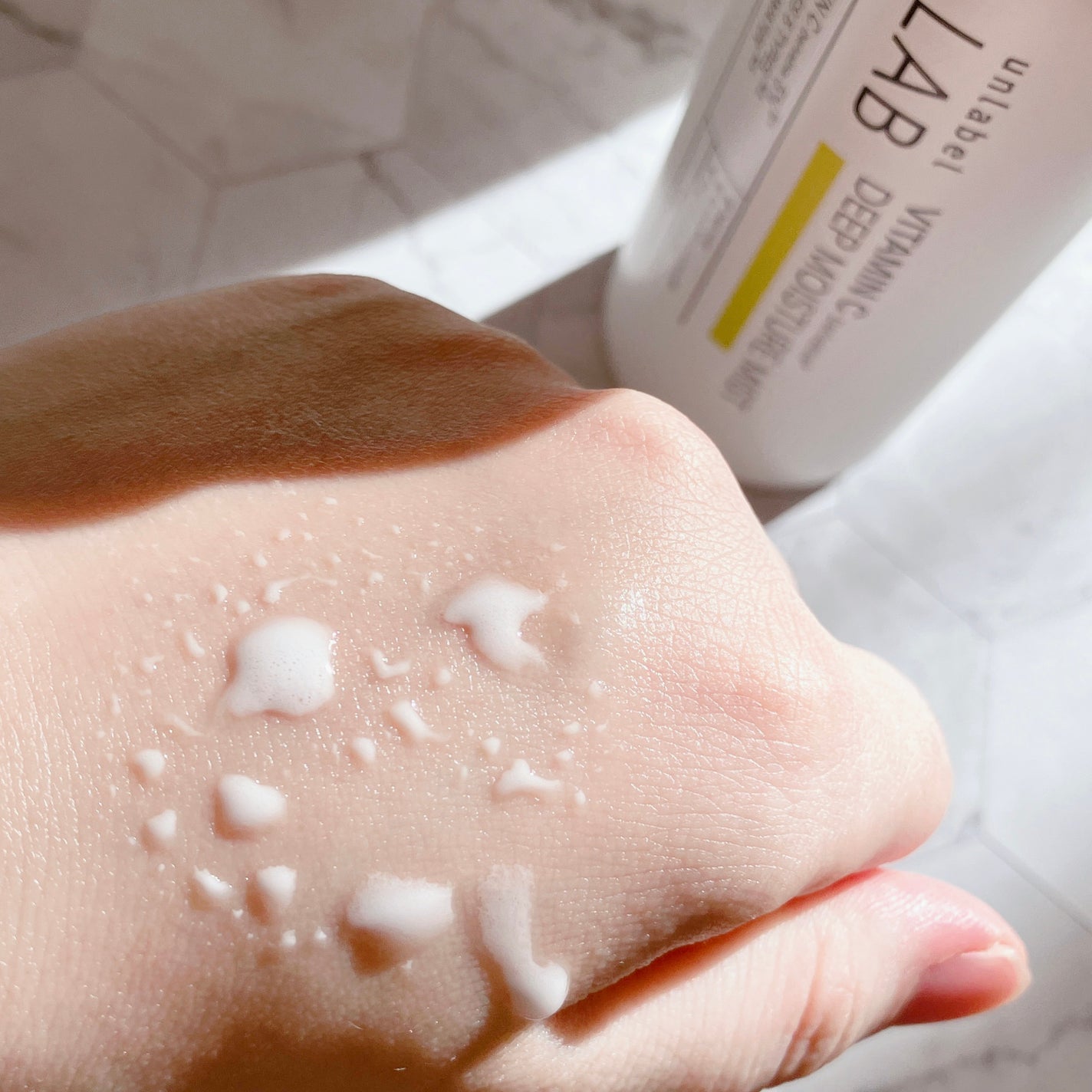 アンレーベル V ディープモイスチャーミスト/unlabel/ミスト状化粧水を使ったクチコミ(2枚目)