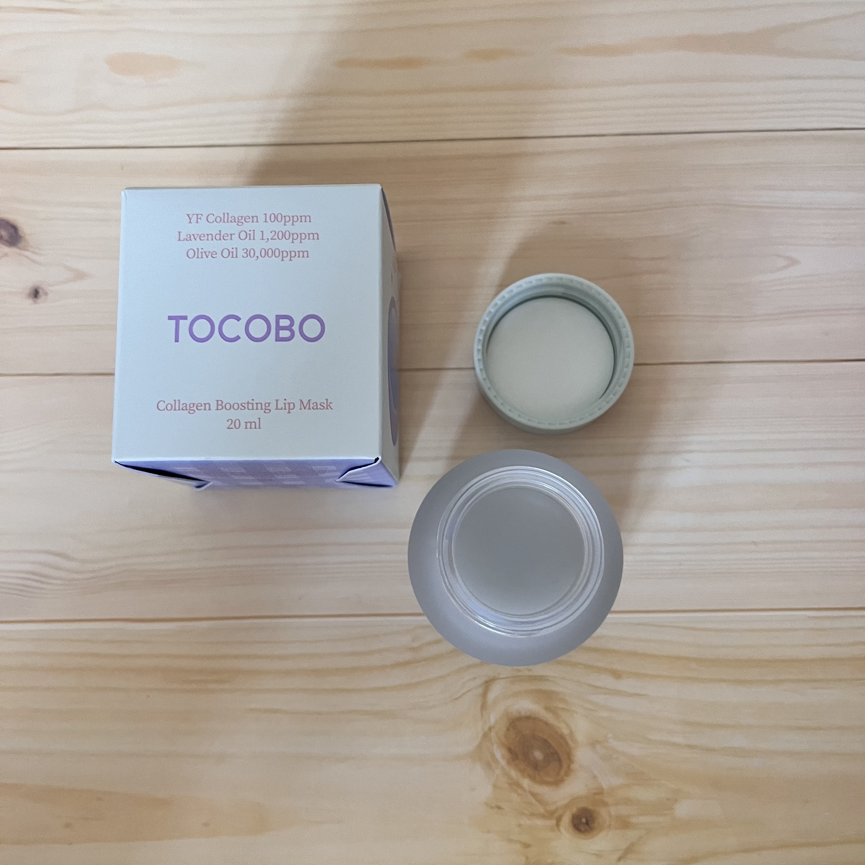 コラーゲンブースティングリップマスク/TOCOBO/リップマスクを使ったクチコミ（2枚目）