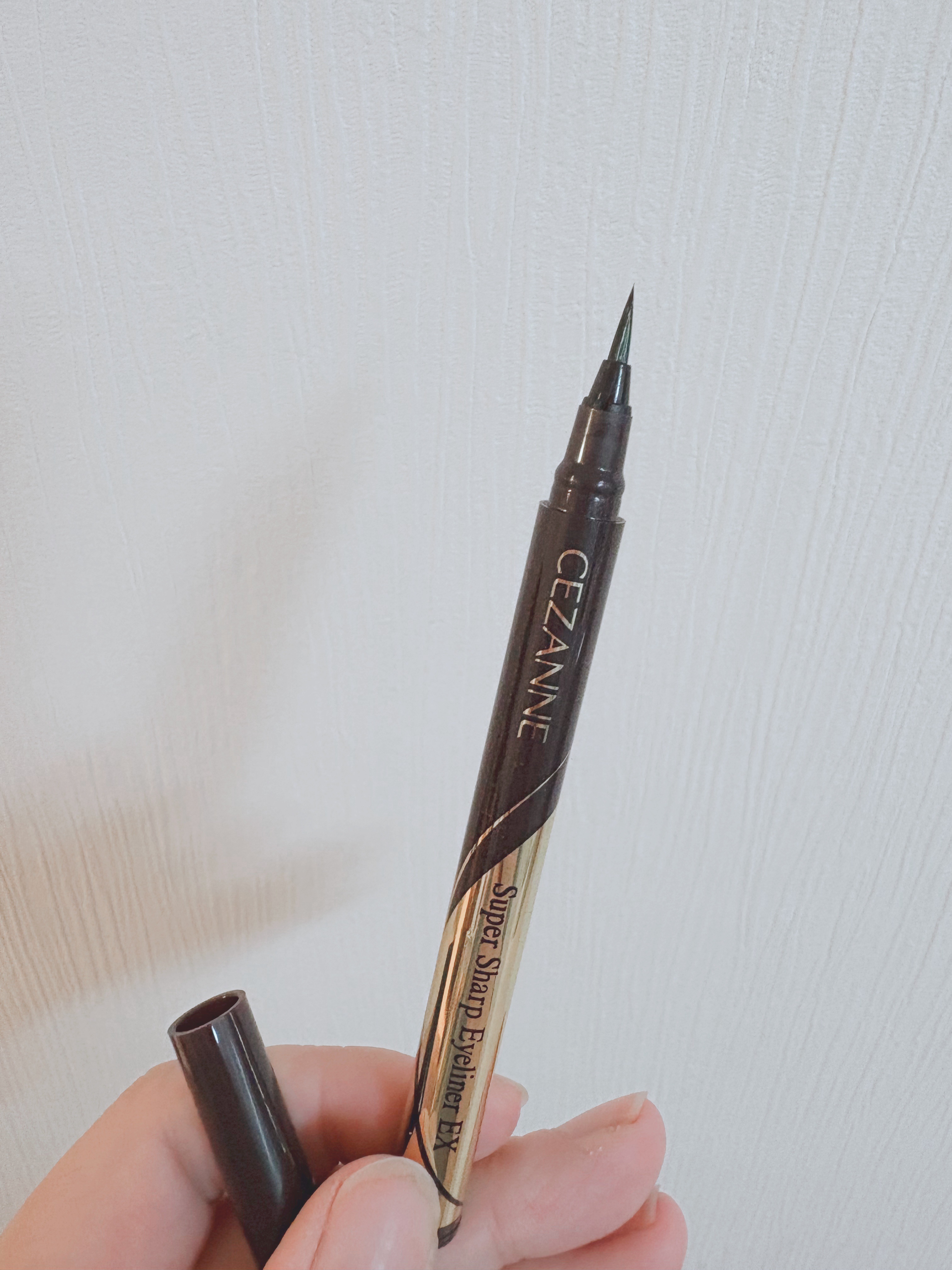 極細アイライナーEX/CEZANNE/リキッドアイライナーを使ったクチコミ（3枚目）