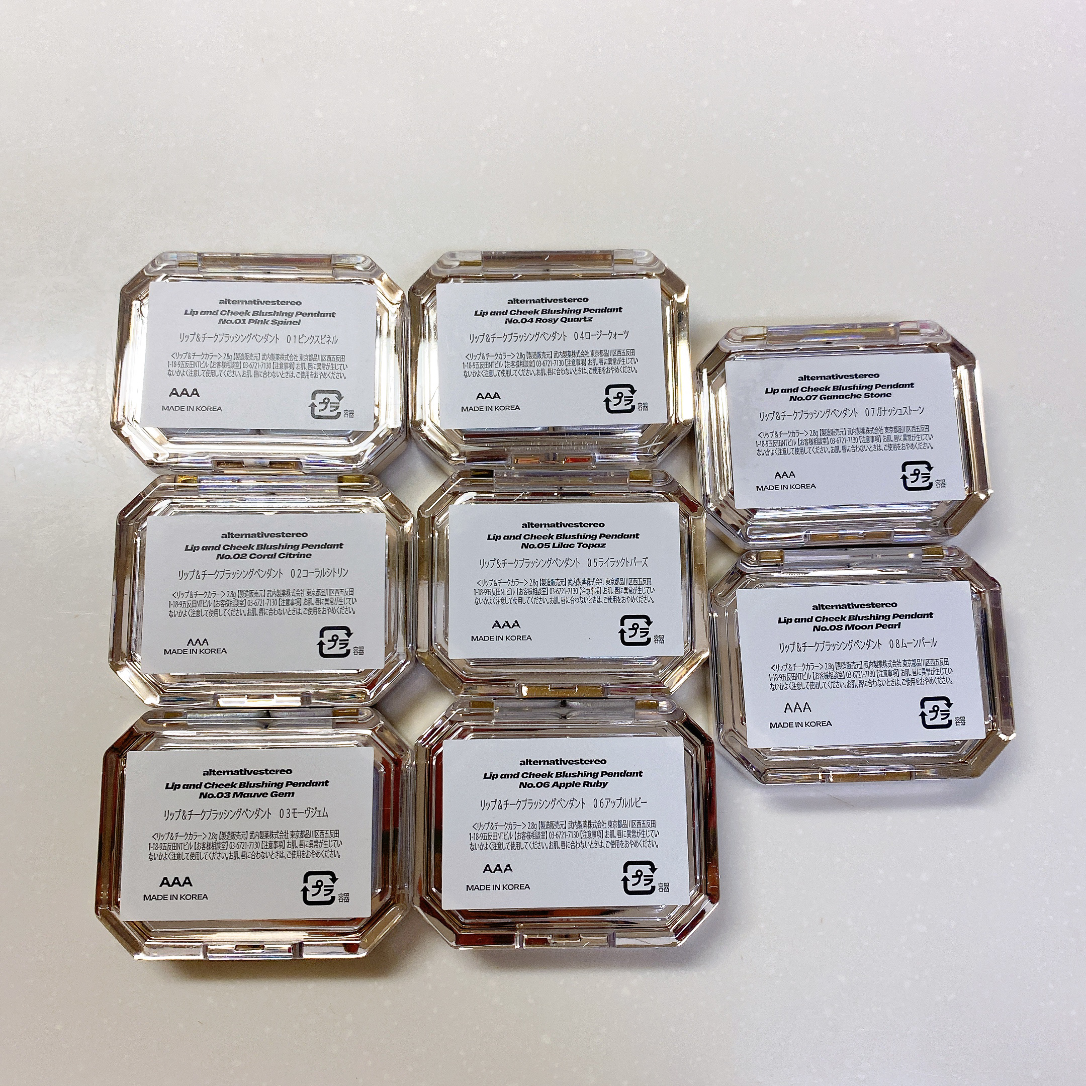 Lip &Cheek Blushing Pendant /alternativestereo/ジェル・クリームチークを使ったクチコミ（3枚目）