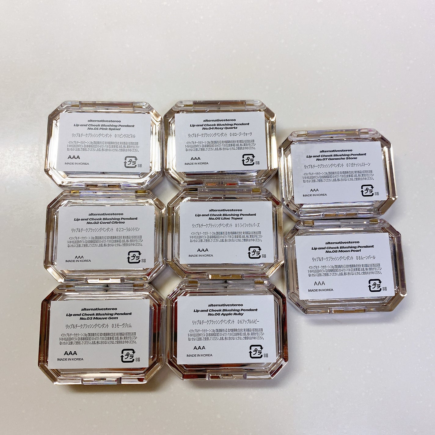 Lip &Cheek Blushing Pendant /alternativestereo/ジェル・クリームチークを使ったクチコミ(3枚目)