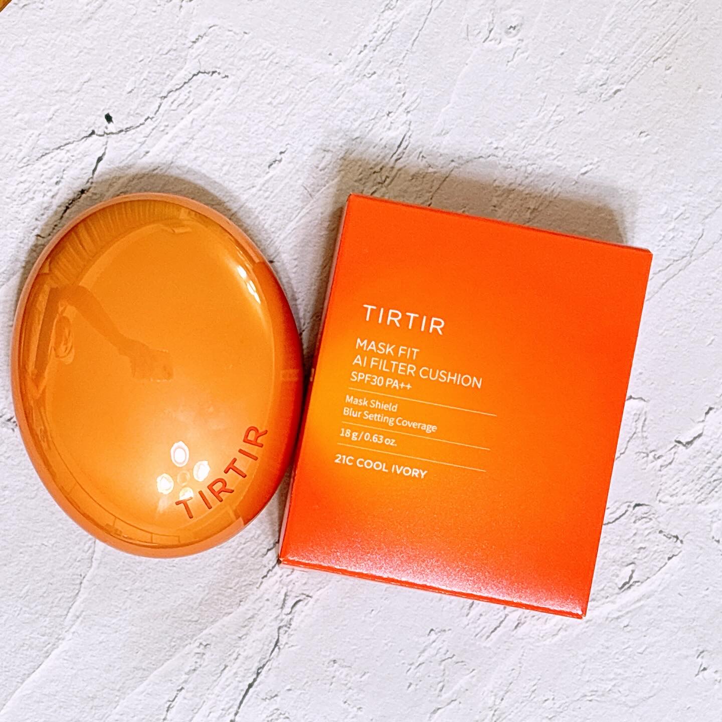 マスクフィット エーアイフィルタークッション/TIRTIR(ティルティル)/クッションファンデーションを使ったクチコミ（1枚目）