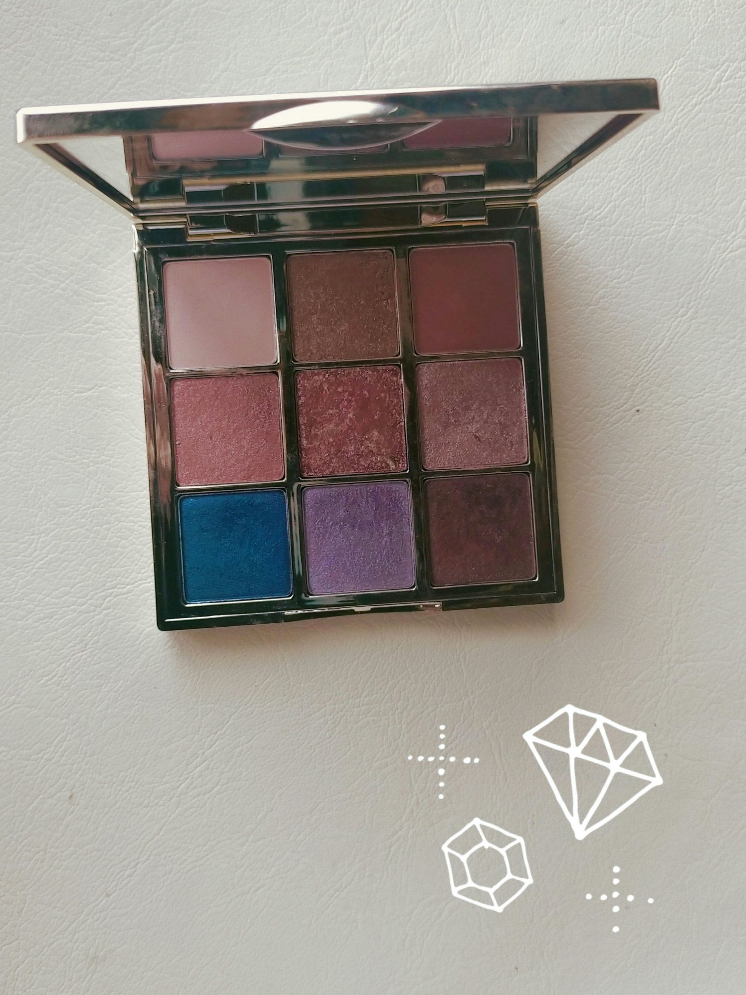 長相思シリーズ 9色アイシャドウパレット/CATKIN/アイシャドウパレットを使ったクチコミ（2枚目）