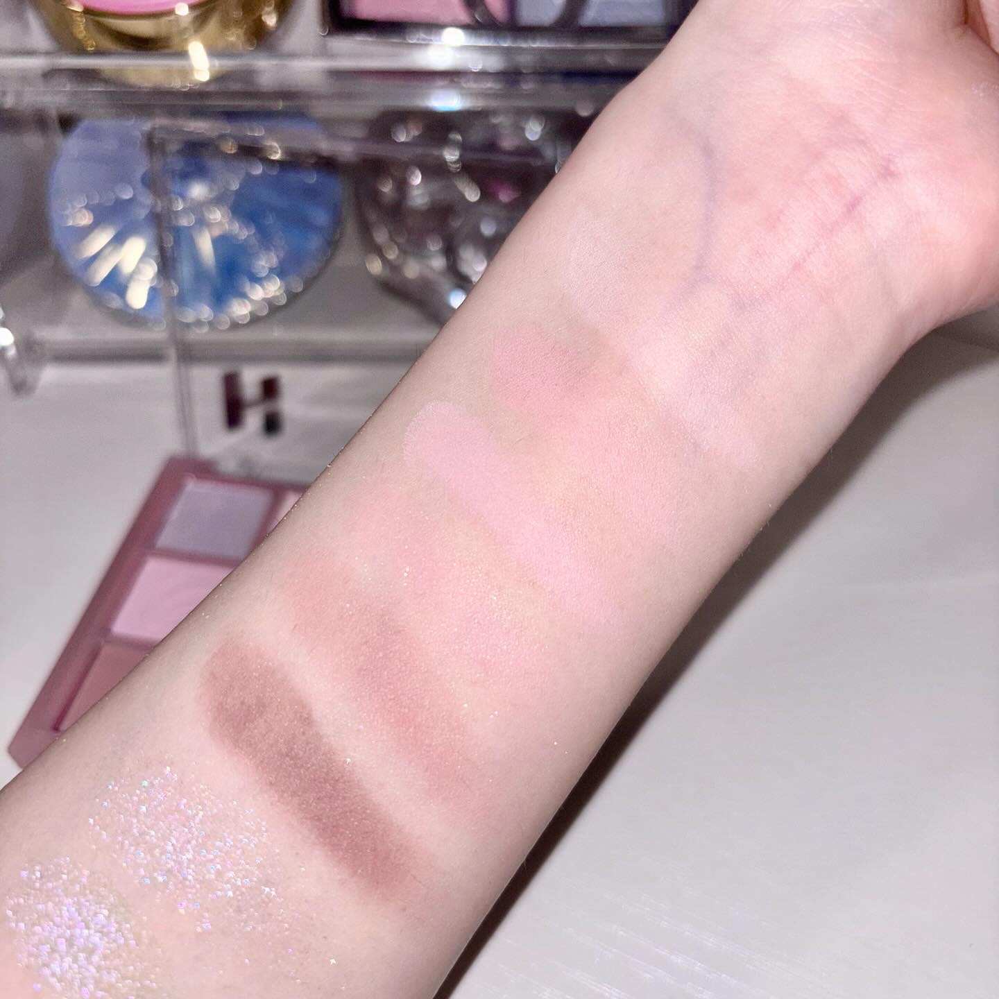 マイフェイブムードアイパレット 9カラー/HOLIKA HOLIKA/アイシャドウパレットを使ったクチコミ（3枚目）