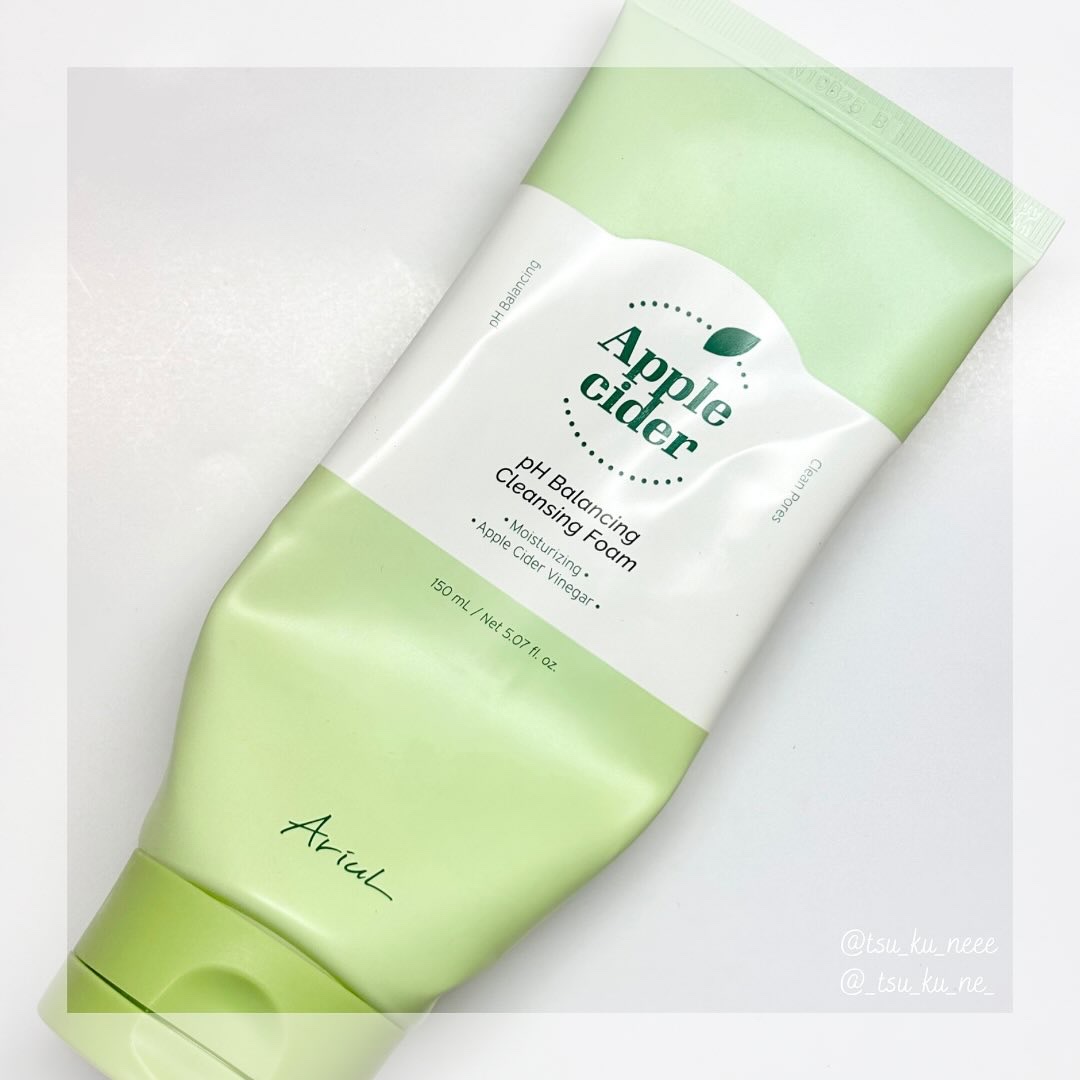 アップルサイダー pH弱酸性クレンジングフォーム /Ariul/洗顔フォームを使ったクチコミ（1枚目）
