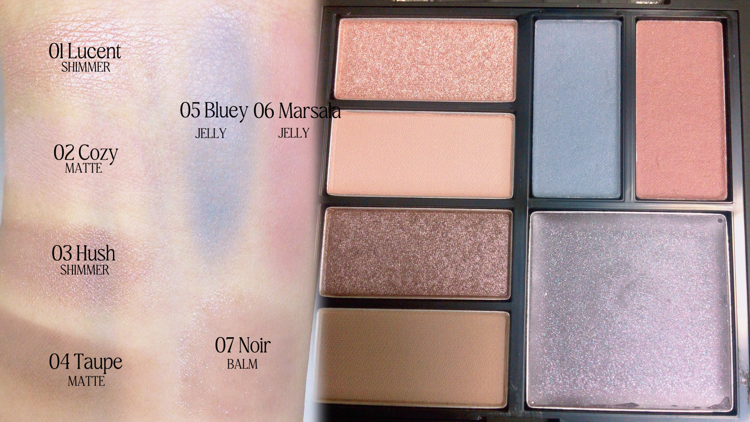 アンボイスドアイシャドウパレット/ArteSinsa/アイシャドウパレットを使ったクチコミ（3枚目）