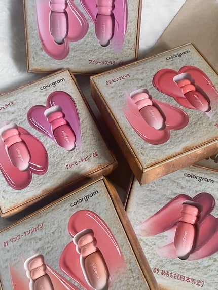 カラーグラム ジューシージャムブラーティント/Colorgram/口紅を使ったクチコミ(8枚目)