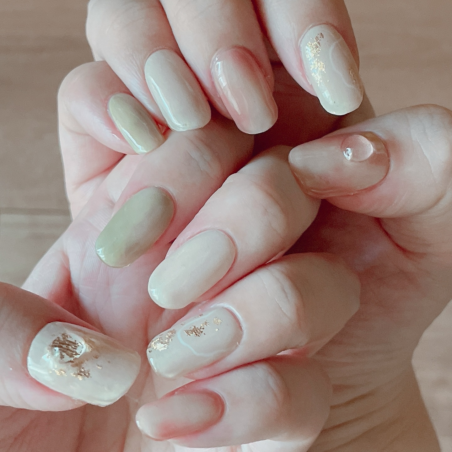 オホーラ プログロッシートップジェル/ohora/ジェルネイルを使ったクチコミ（2枚目）