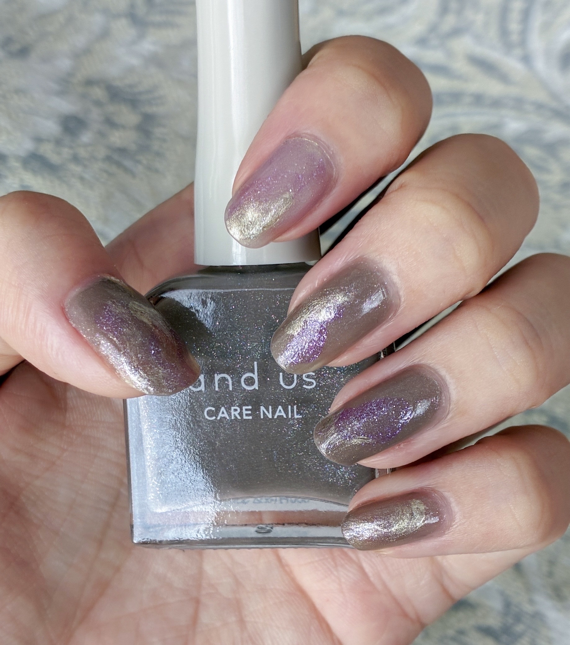 AUS ケアネイルポリッシュ/and us/マニキュアを使ったクチコミ（1枚目）