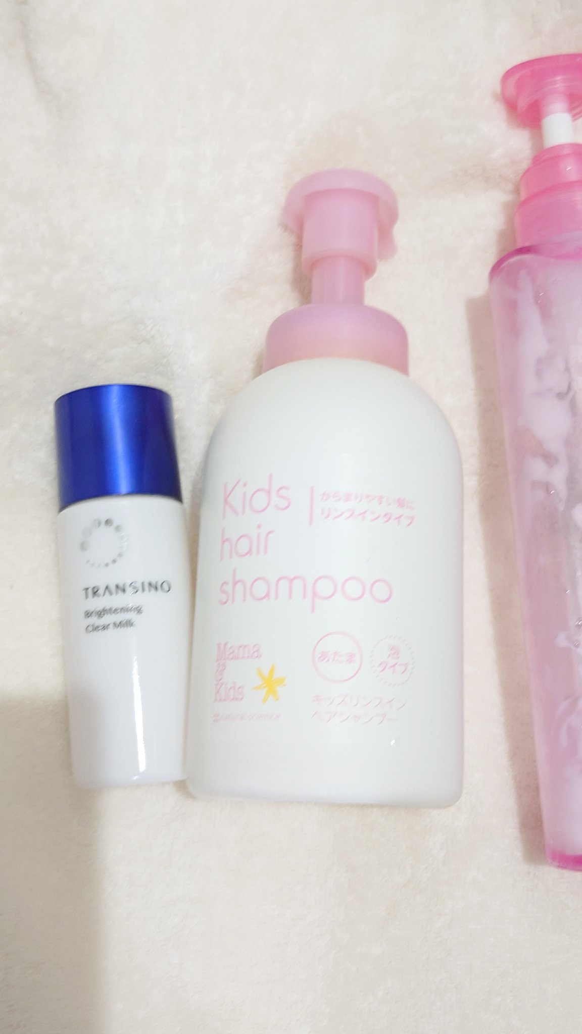 ママ&キッズ キッズリンスインヘアシャンプー/ナチュラルサイエンス/市販シャンプーを使ったクチコミ（2枚目）