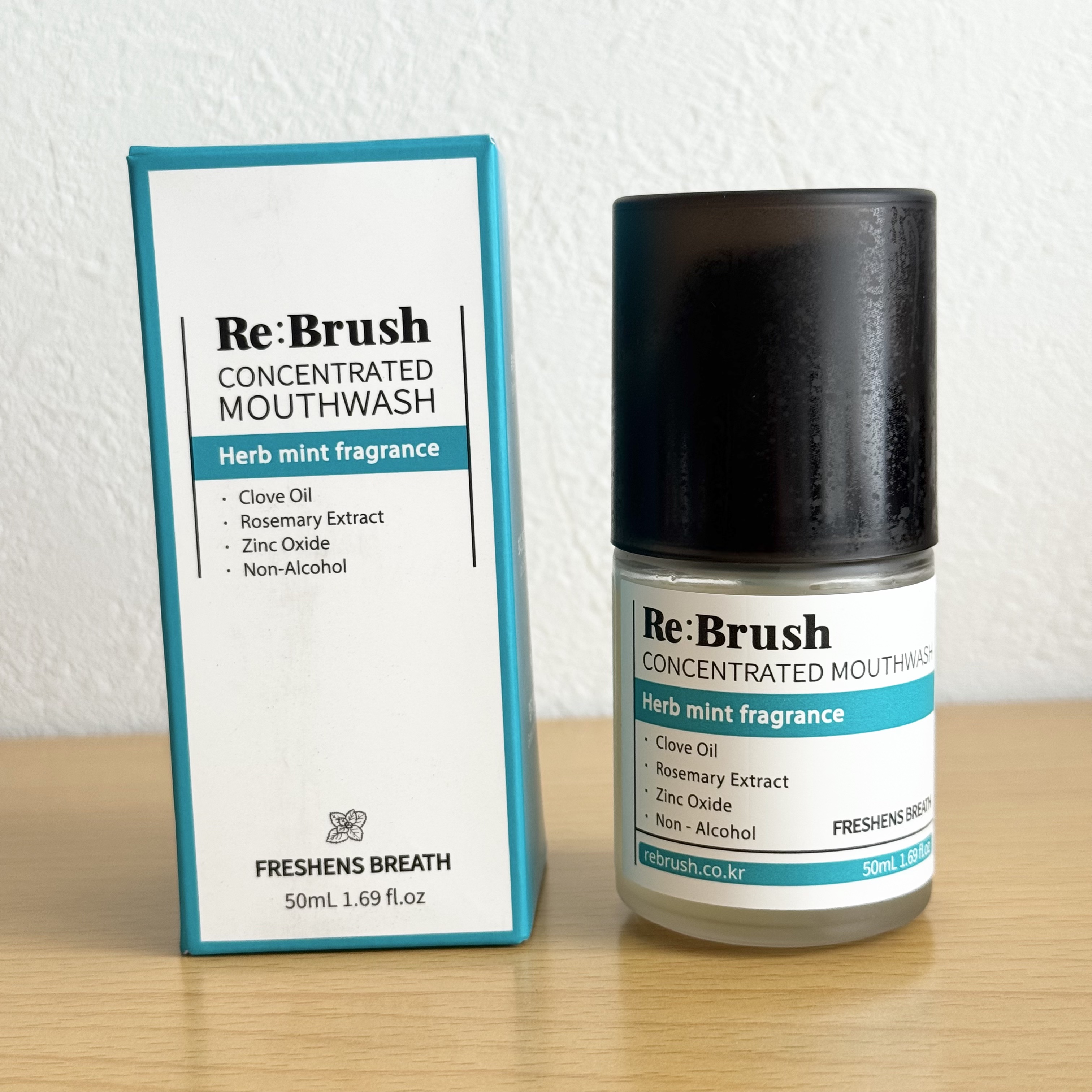 ┈┈┈┈┈┈┈┈┈┈

Re:Brush

口臭除去クローブ濃縮マウスウォッシュ

┈┈┈┈┈┈┈┈┈┈

クローブ濃縮マウスウォッシュ！

辛くないマイルドな使用感でフタがカップとして使える便利さが◎


*使用感などのコメントはすべて個