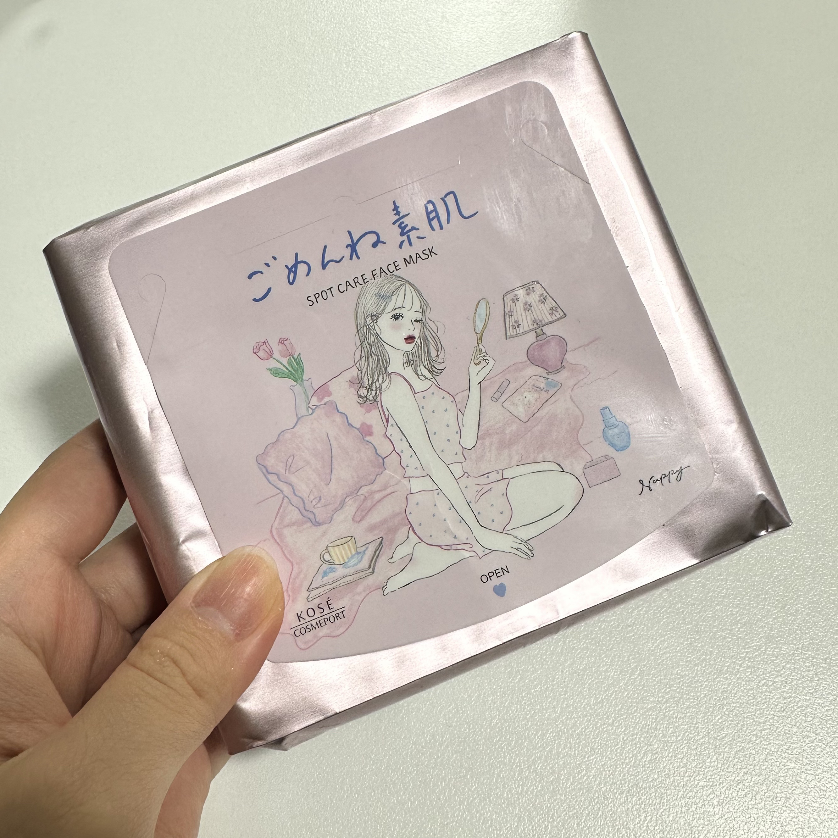 【ごめんね素肌 スポットケアマスク】
#PR

今回はLIPSのプレゼントキャンペーンでいただきました♡

✔️ 60枚入りでコスパ◎
✔️ 気になる部分に毎日たっぷり使える！

私は乾燥が気になりやすい目元に使うことが多いです🥰
しっか