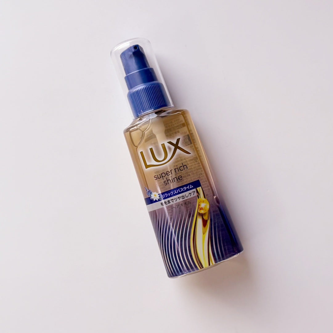 ラックス スーパーリッチシャイン リラックスナイトケア まとまりヘアオイル/LUX/ヘアオイルを使ったクチコミ(1枚目)