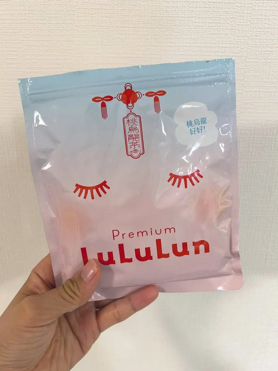 プレミアムルルルン 桃ウーロン（桃烏龍茶の香り）/ルルルン/シートマスク・パックを使ったクチコミ（1枚目）