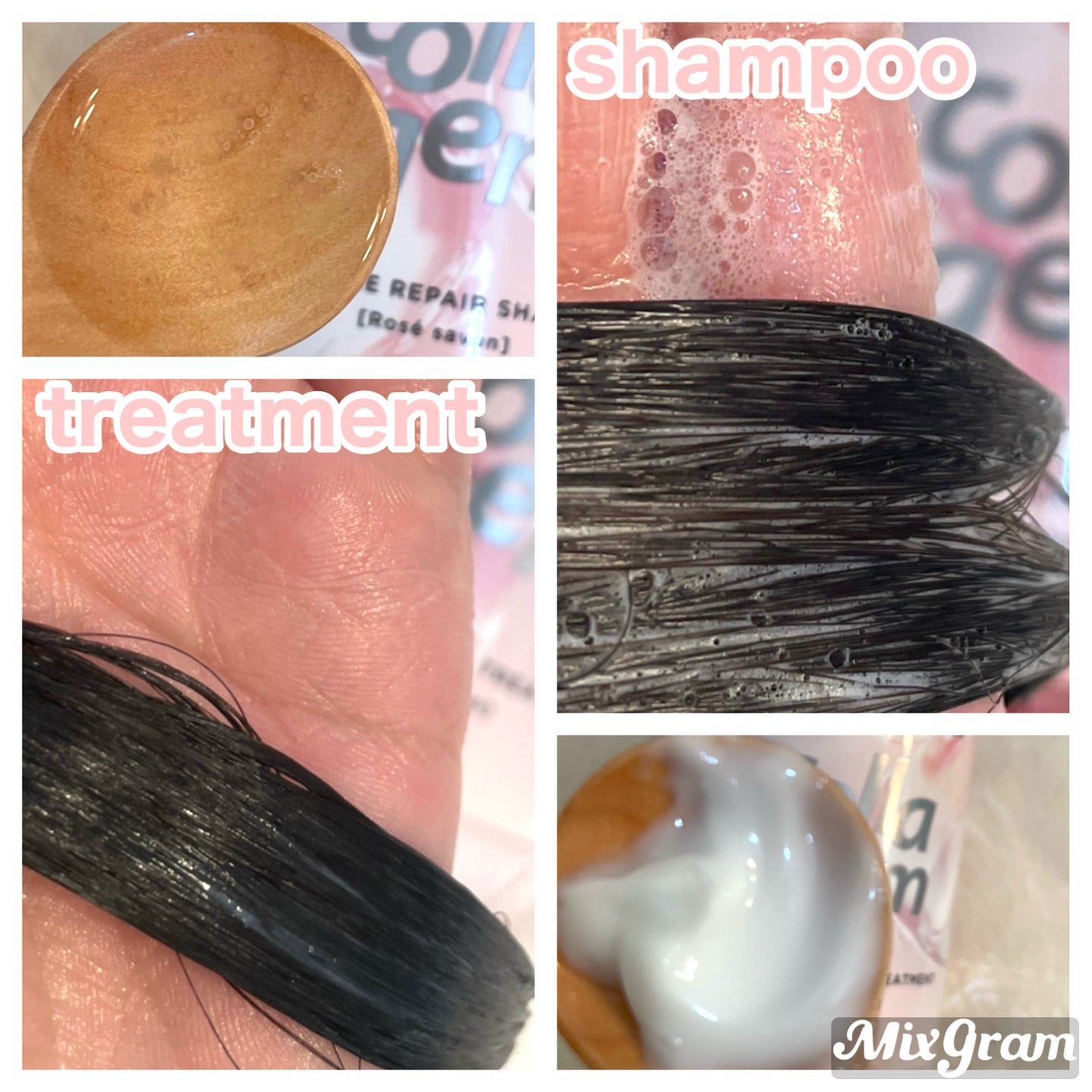 コラジェム モイスチャーリペアシャンプー/トリートメント/collagem/市販シャンプーを使ったクチコミ(2枚目)