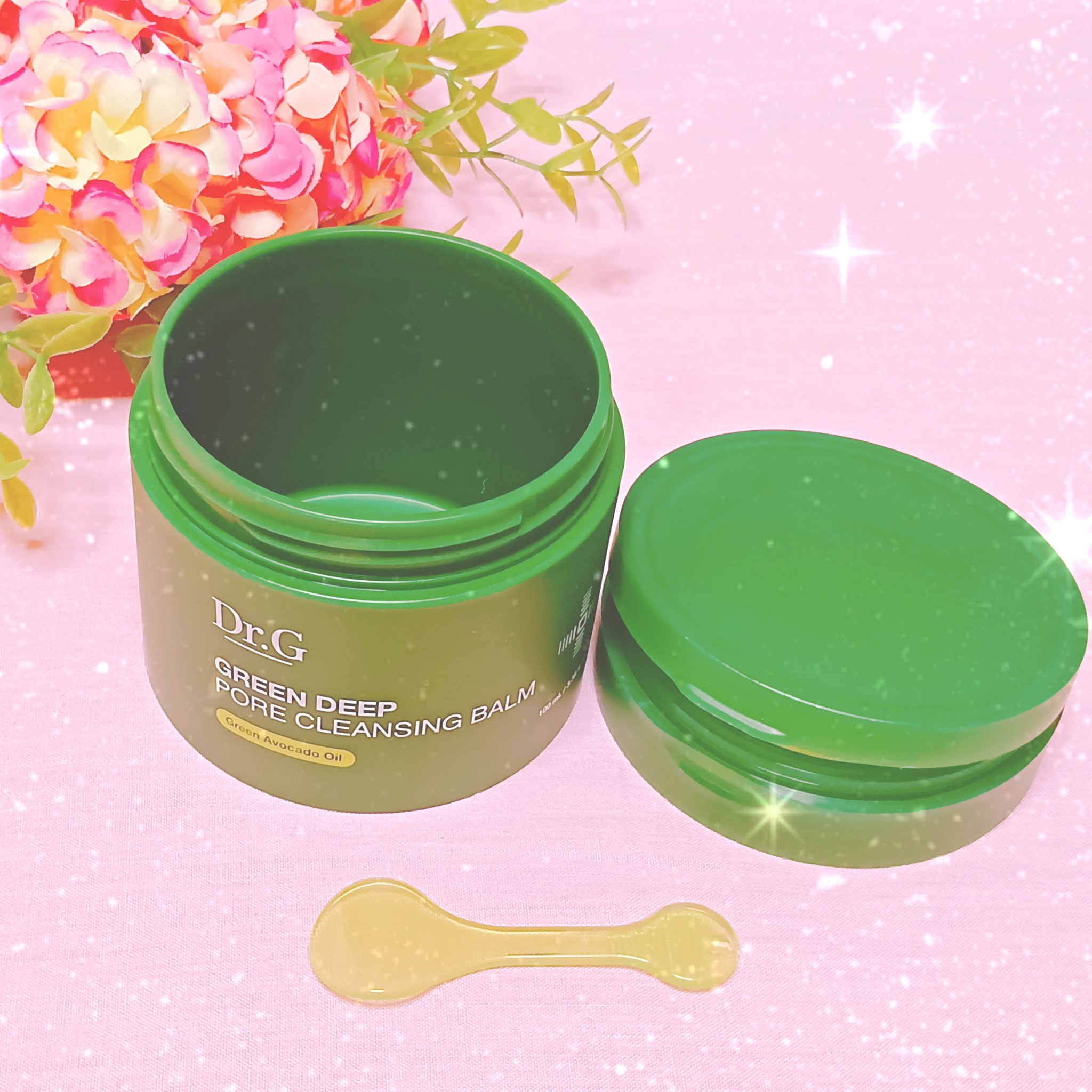 グリーンディープポアクレンジングバーム/Dr.G/クレンジングバームを使ったクチコミ（1枚目）