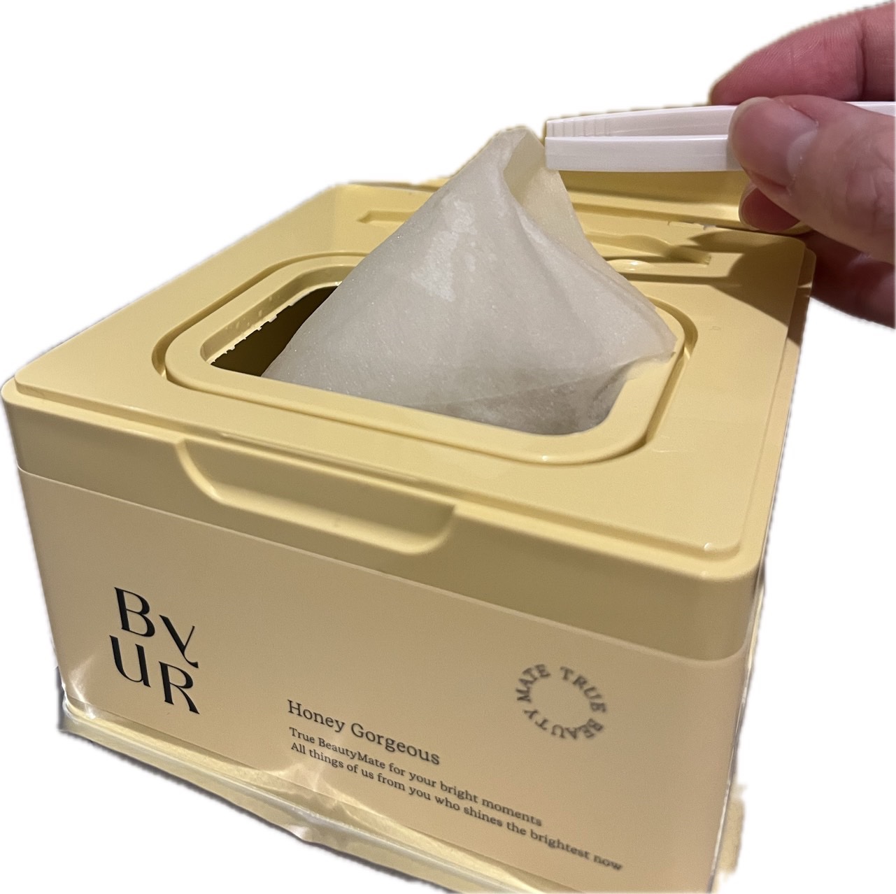 バイユア プランプハニー デイリーアクアセラムマスク/ByUR/シートマスク・パックを使ったクチコミ（2枚目）