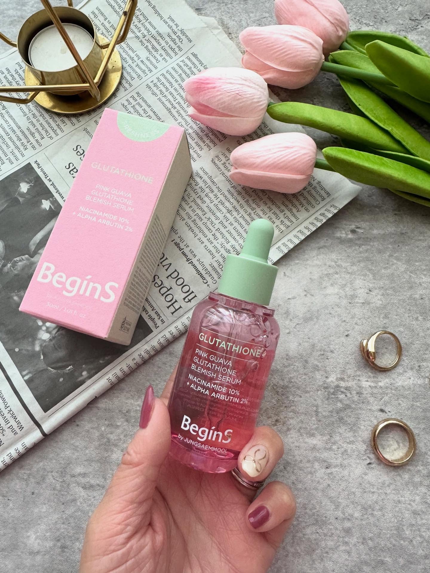 ビギンスバイジョンセンムルピンクGBセラム/BeginS by JUNGSAEMMOOL/美容液を使ったクチコミ（2枚目）