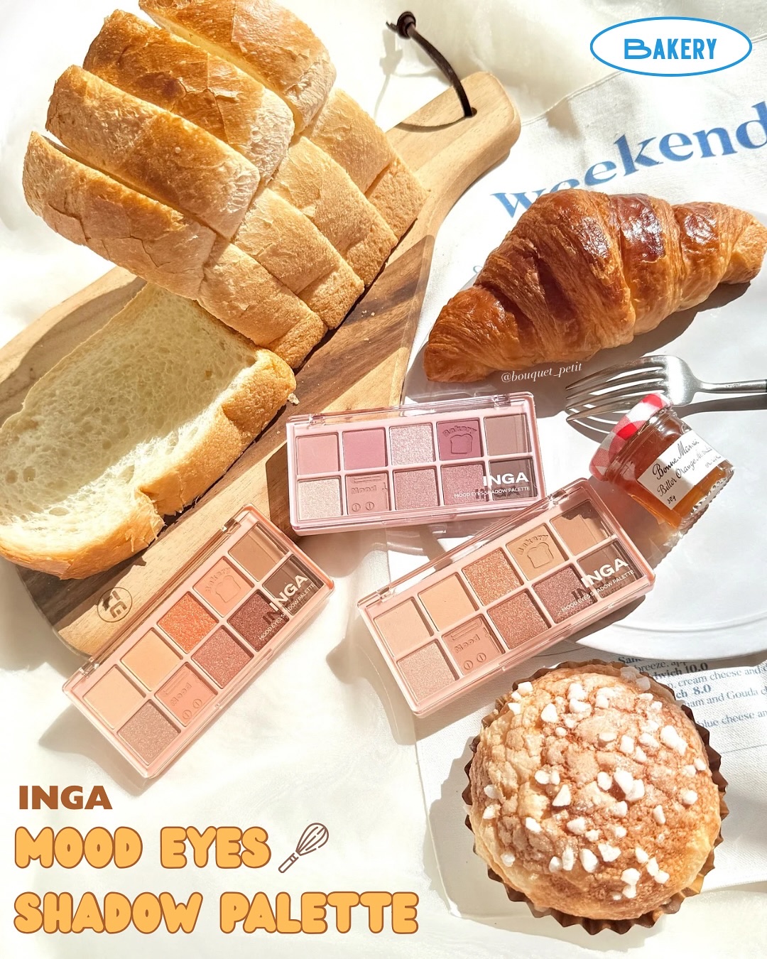 ムードアイズシャドウパレット/INGA/アイシャドウパレットを使ったクチコミ（1枚目）