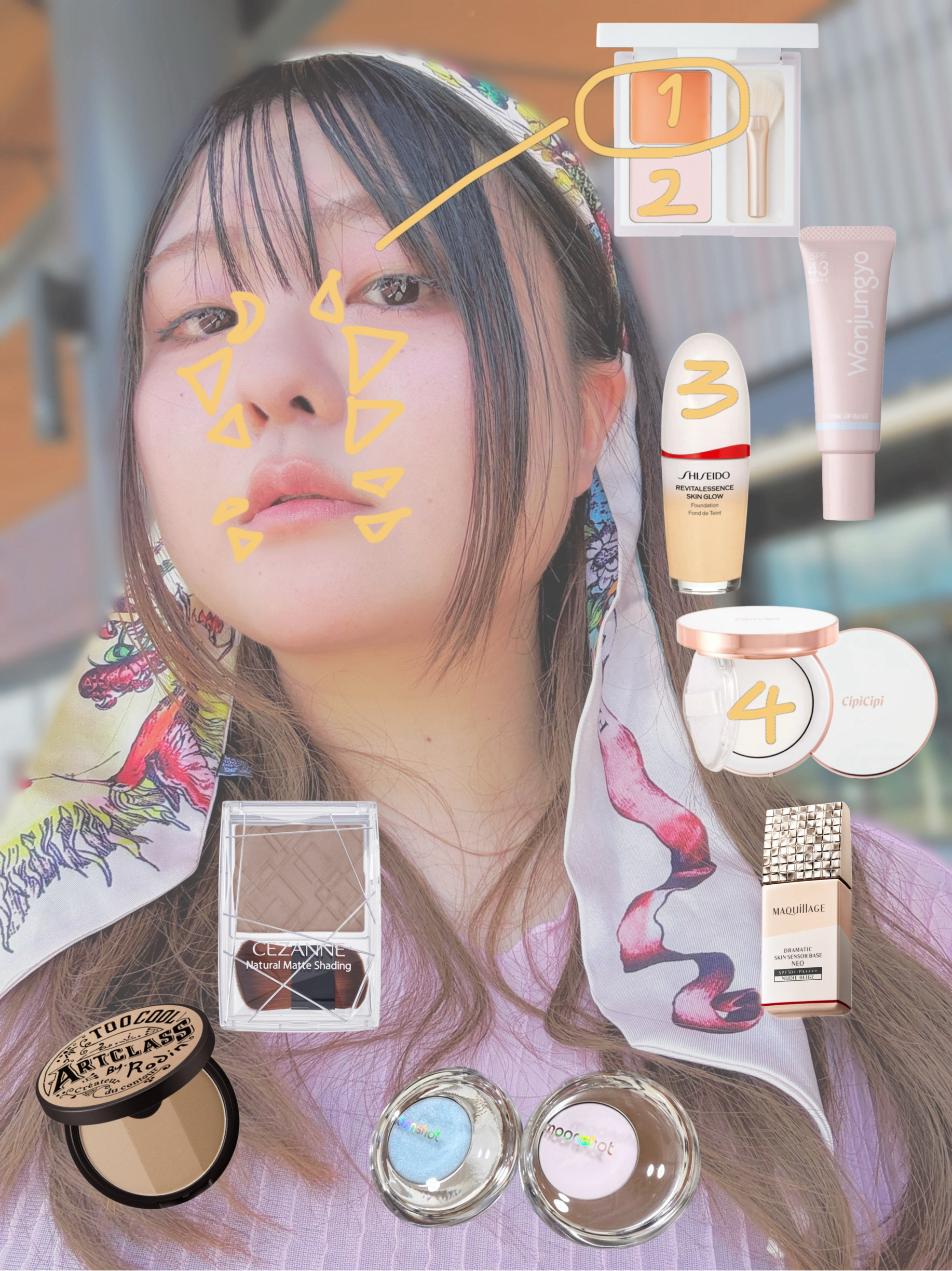 シルキースキンパウダー/CipiCipi/プレストパウダーを使ったクチコミ（3枚目）