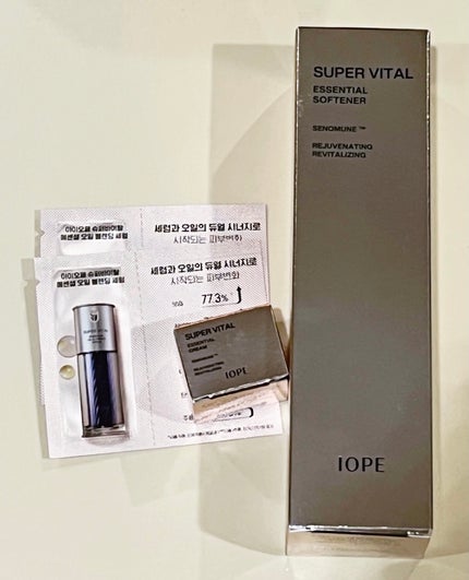 IOPE スーパーバイタルソフナーのクチコミ「
IOPE
スーパーバイタルエッセンシャルソフナー
¥7,854(Qoo10公式)→¥6,15.....」(2枚目)