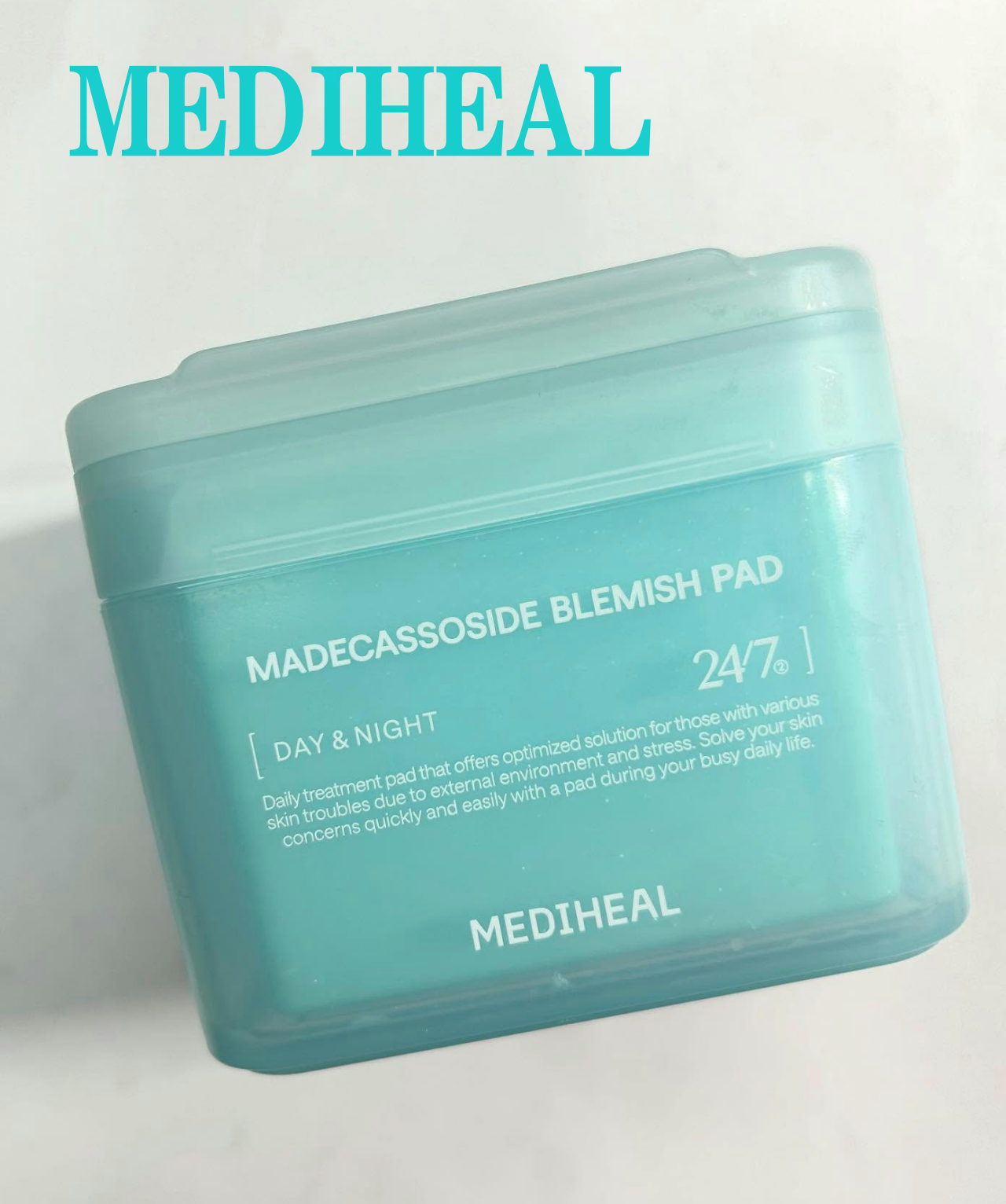 MEDIHEAL マデカッソシドブレミッシュパッドのクチコミ「MEDIHEAL
マデカソサイドブレミッシュパッド　　3190円

大容量サイズのガ―ゼマスク.....」（1枚目）