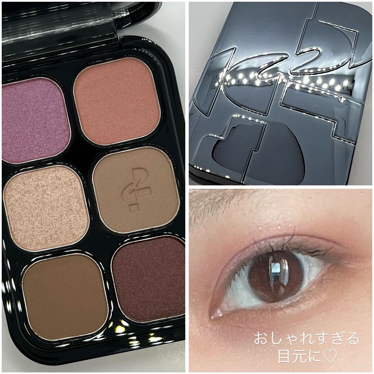 オッドバランスアイパレット/TWO SLASH FOUR/アイシャドウパレットを使ったクチコミ（3枚目）