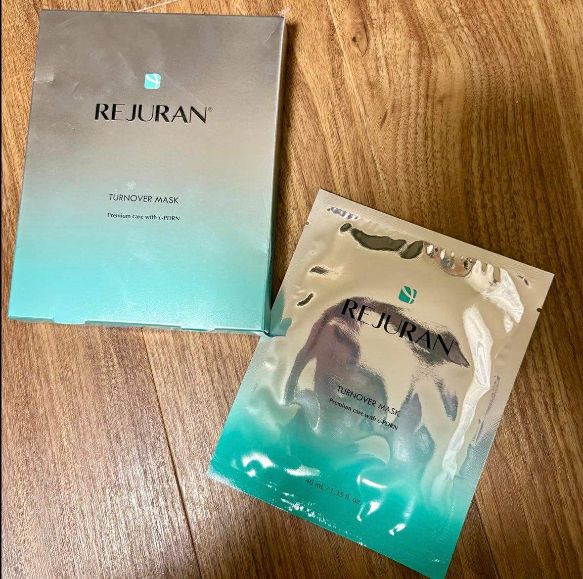 REJURAN ターンオーバーマスク(5枚入り)/REJURAN COSMETICS/シートマスク・パックを使ったクチコミ(1枚目)