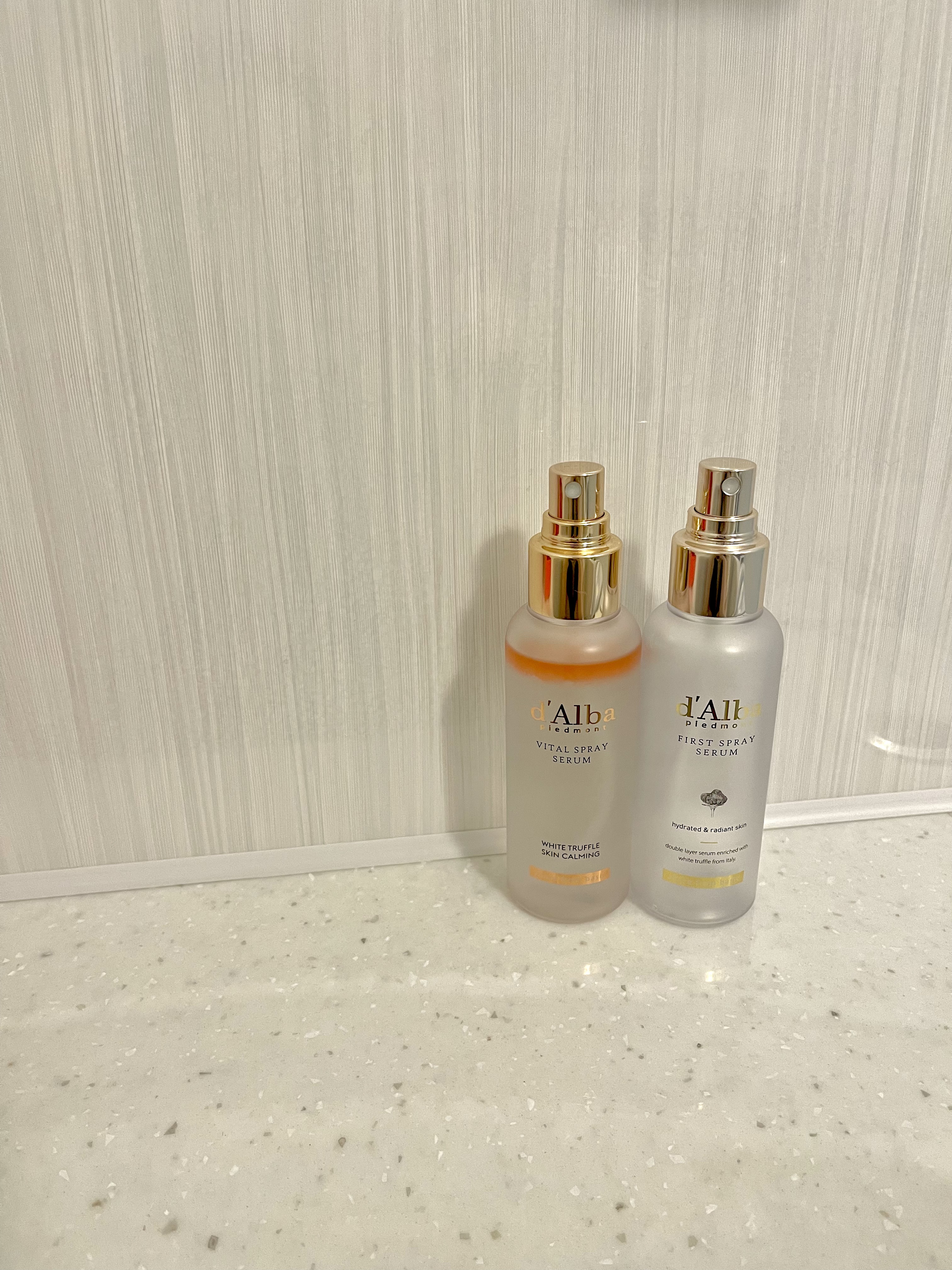 ダルバ ホワイトトリュフファーストスプレーセラム/ダルバ/ミスト状化粧水を使ったクチコミ（1枚目）