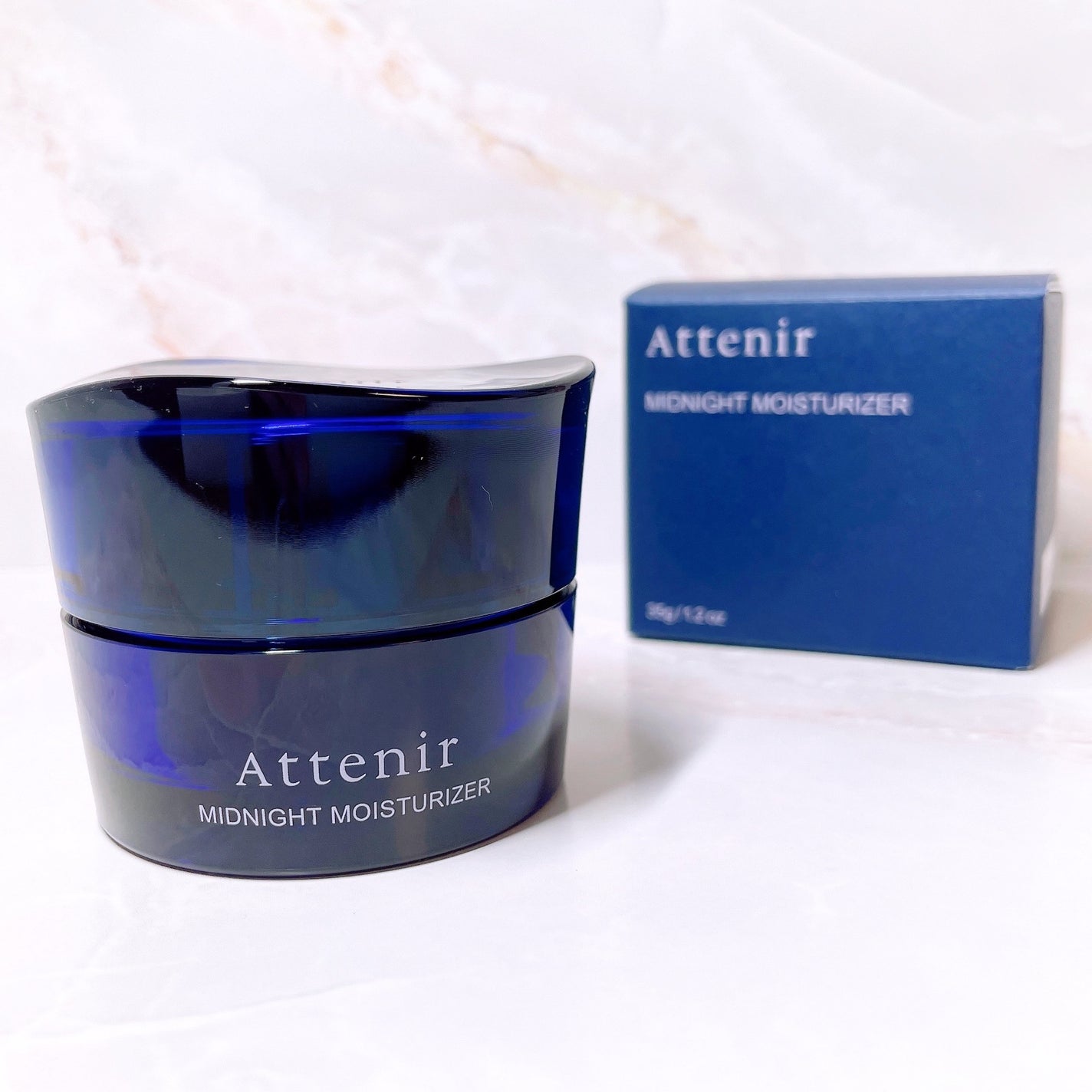 アテニア ミッドナイトモイスチャライザー/アテニア/フェイスクリームを使ったクチコミ(2枚目)