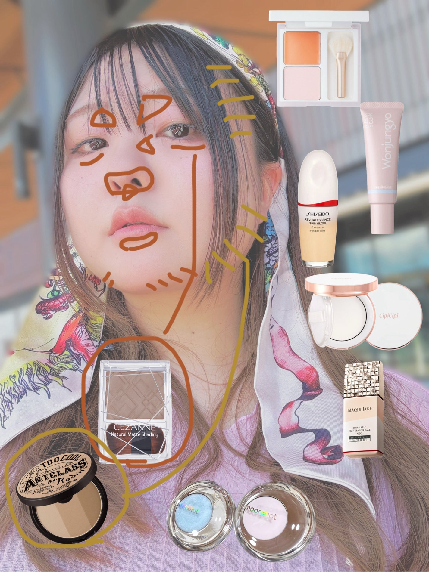 アートクラスバイロダン シェーディング/too cool for school/シェーディングを使ったクチコミ(4枚目)