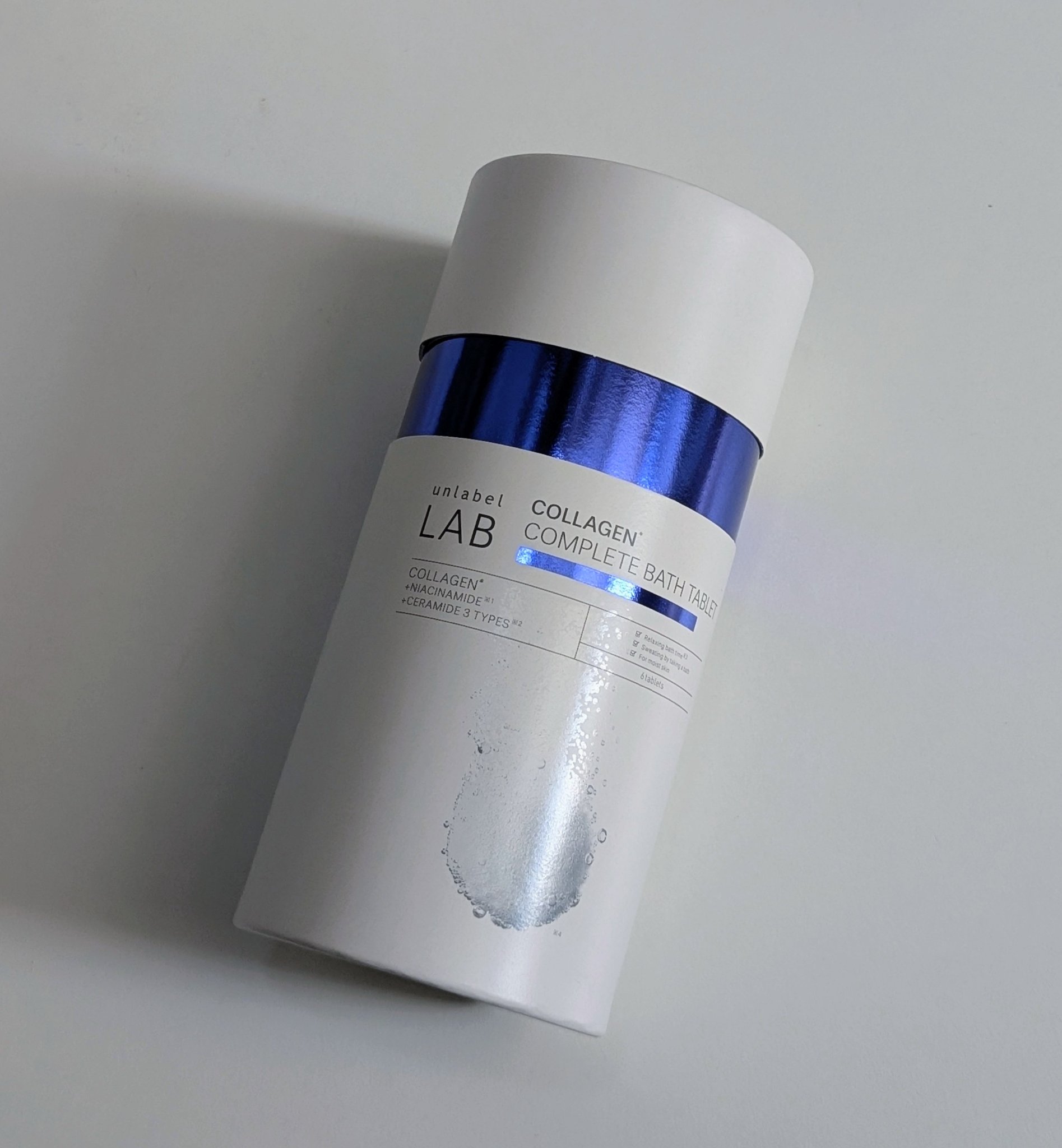 アンレーベル ラボ CO バスタブレット/unlabel/炭酸系入浴剤を使ったクチコミ（1枚目）