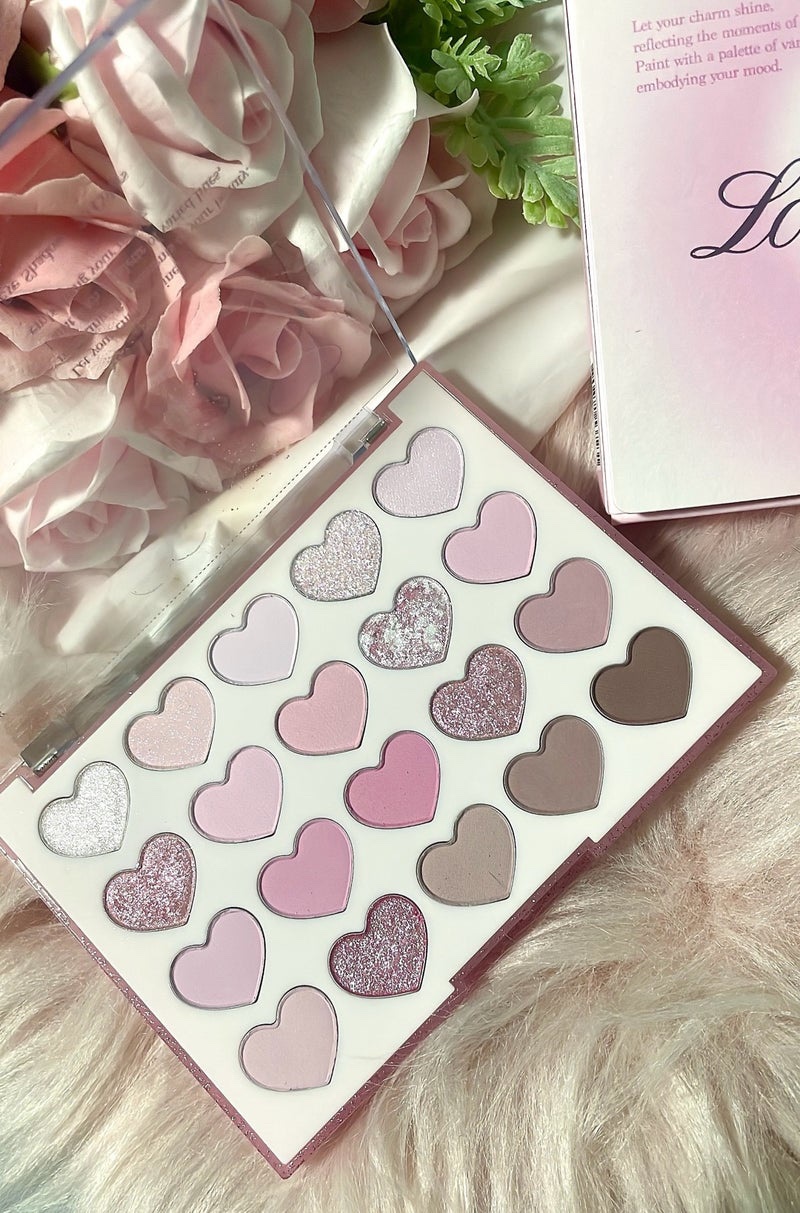 ムードシャドウパレット 07 ラブハート/dasique/アイシャドウパレットを使ったクチコミ（2枚目）