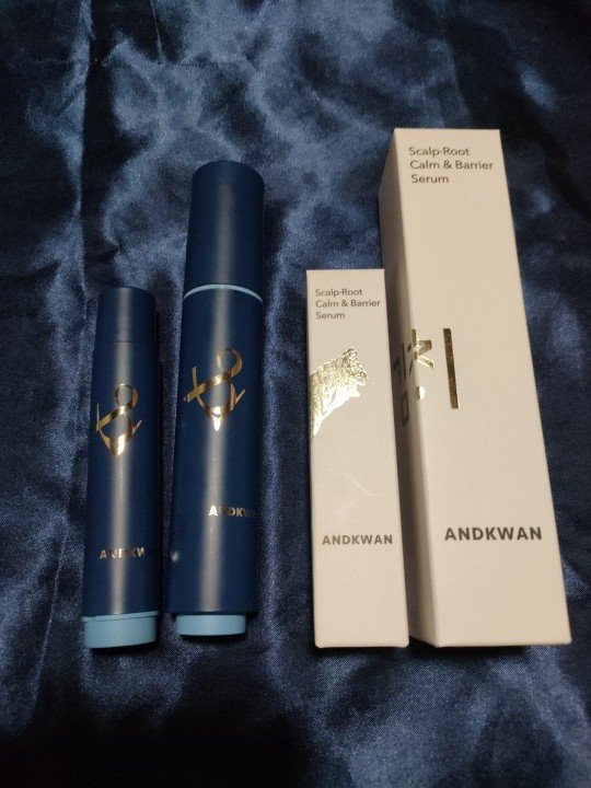 Scalp Root Calm & Barrier（コンブ一体型＋リフィル セット）/ANDKWAN/スカルプブラシを使ったクチコミ（1枚目）