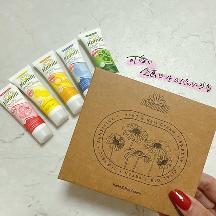 ハンド&ネイルクリームミニ 企画セット30ml*5/カミール/その他キットセットを使ったクチコミ(4枚目)