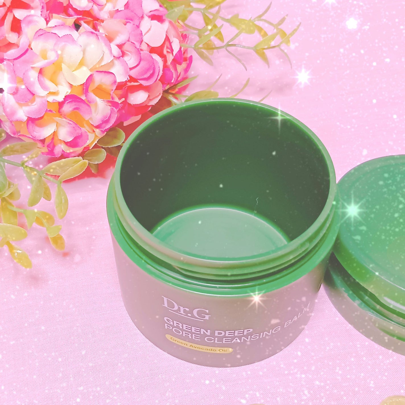 グリーンディープポアクレンジングバーム/Dr.G/クレンジングバームを使ったクチコミ(2枚目)