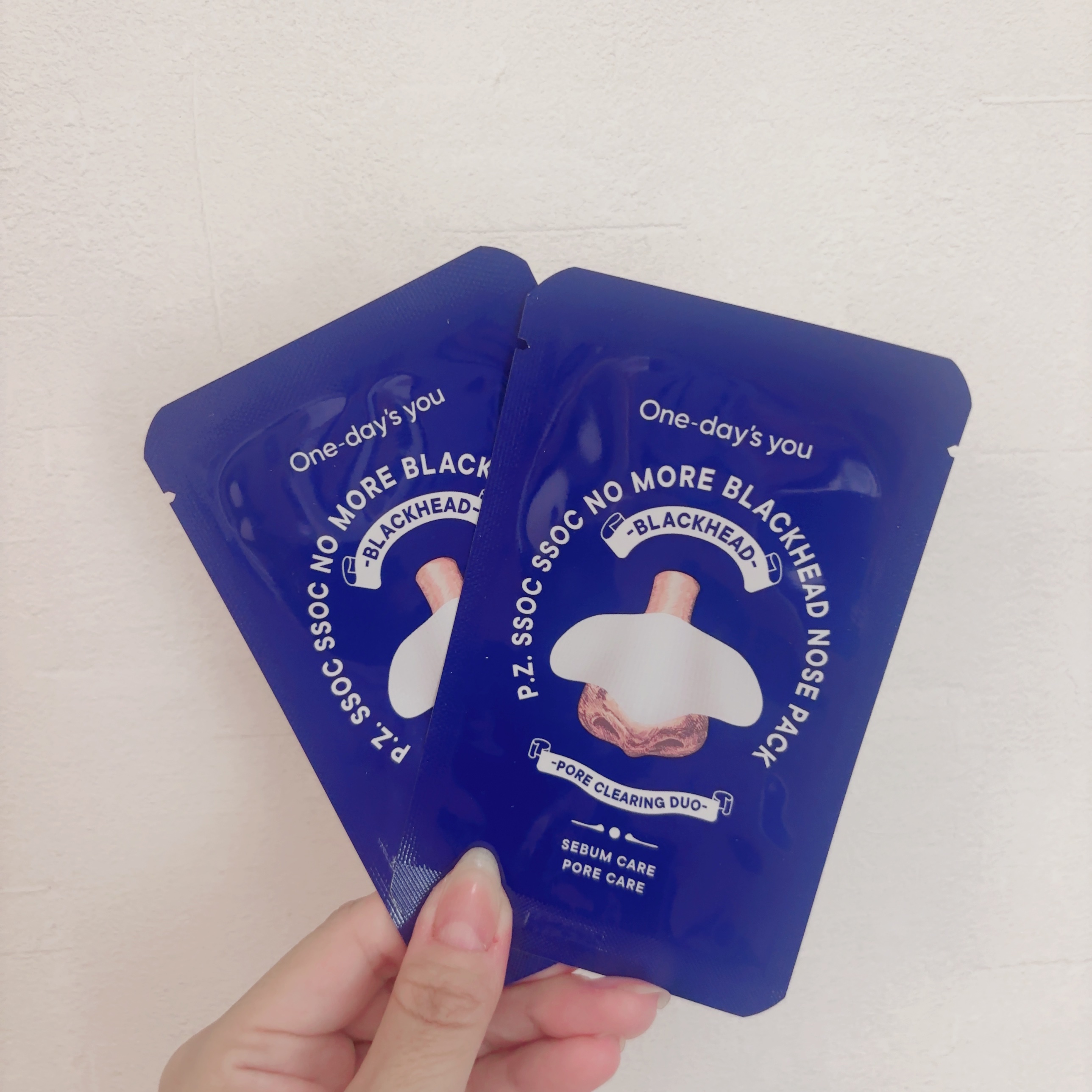 ノーモアブラックヘッド+専用デュアルコットンセット/One-day's you/スクラブ・ゴマージュを使ったクチコミ（1枚目）