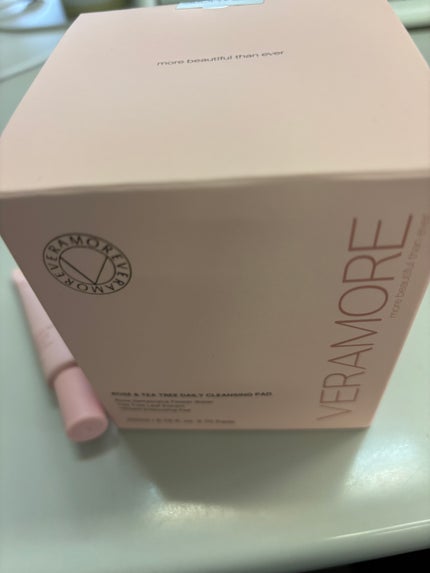 ローズ&ティーツリークレンジングパッド/VERAMORE/クレンジングシートを使ったクチコミ(3枚目)