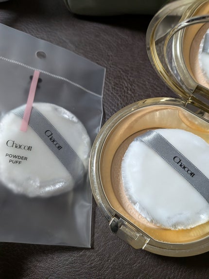 パウダーパフ(2ヶ入)/チャコット・コスメティクス/パフ・スポンジを使ったクチコミ(1枚目)