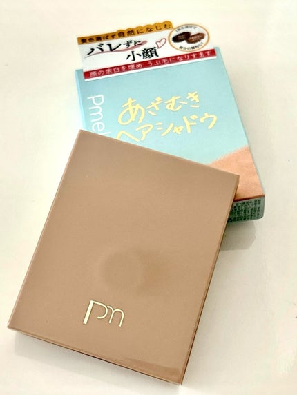 のぶあゆ on LIPS 「.🖤Pmelあざむきヘアシャドウ🖤小顔に見せたいけど整形はち..」(6枚目)