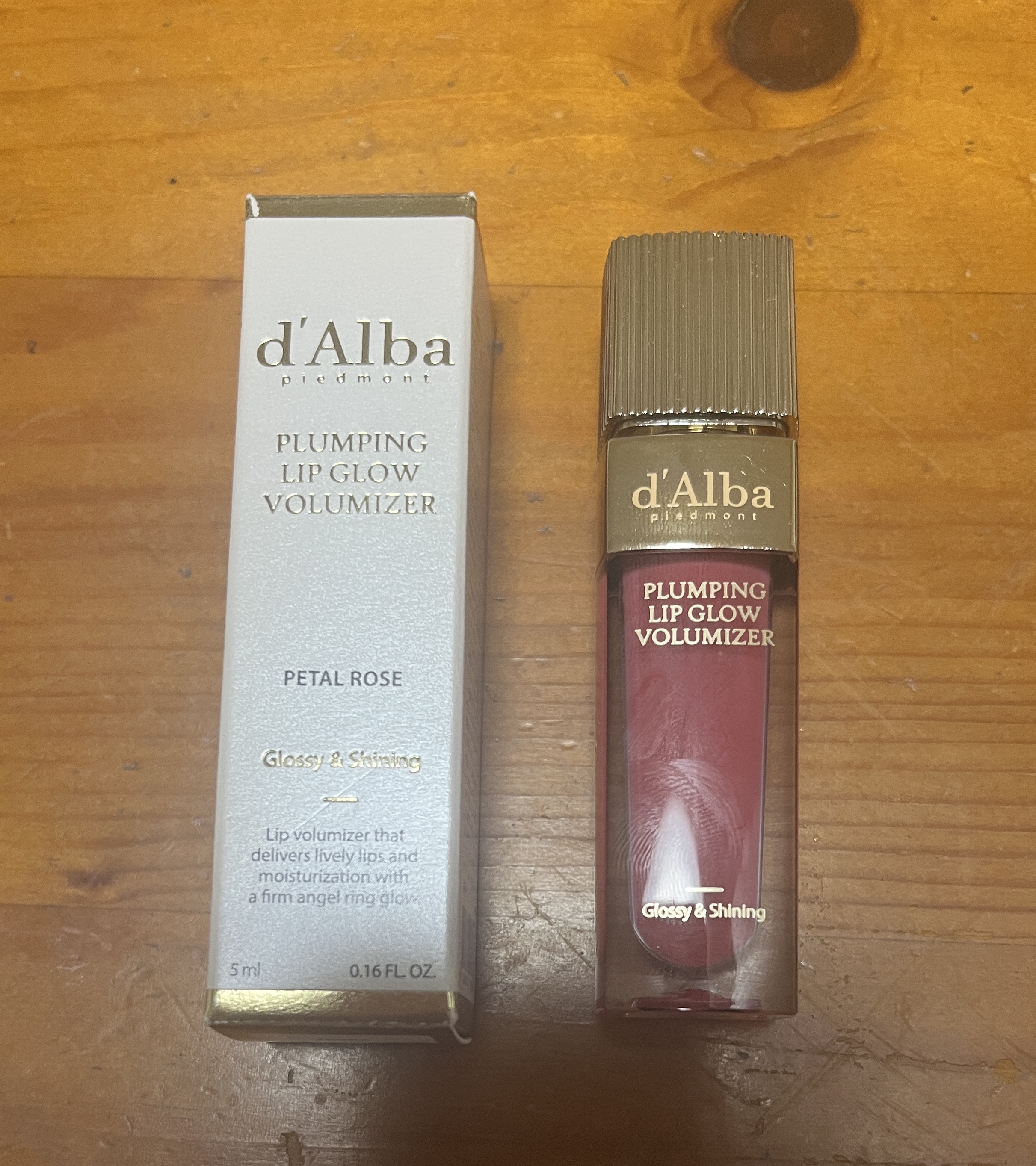 プランピングリップグロウムードボリューマイザー/ダルバ/リップグロスを使ったクチコミ（1枚目）