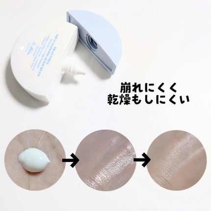 AQUA GLOWING SUNSCREEN/Dr.Althea/日焼け止めミルクを使ったクチコミ(3枚目)