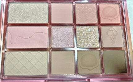 シェード アンド シャドウ パレット 03 SCOOP OF SHADE/CLIO/アイシャドウパレットの画像