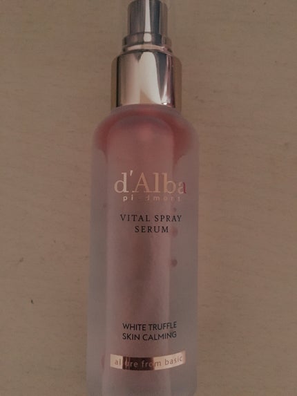 ダルバ ホワイトトリュフバイタルスプレーセラム/ダルバ/ミスト状化粧水を使ったクチコミ(1枚目)