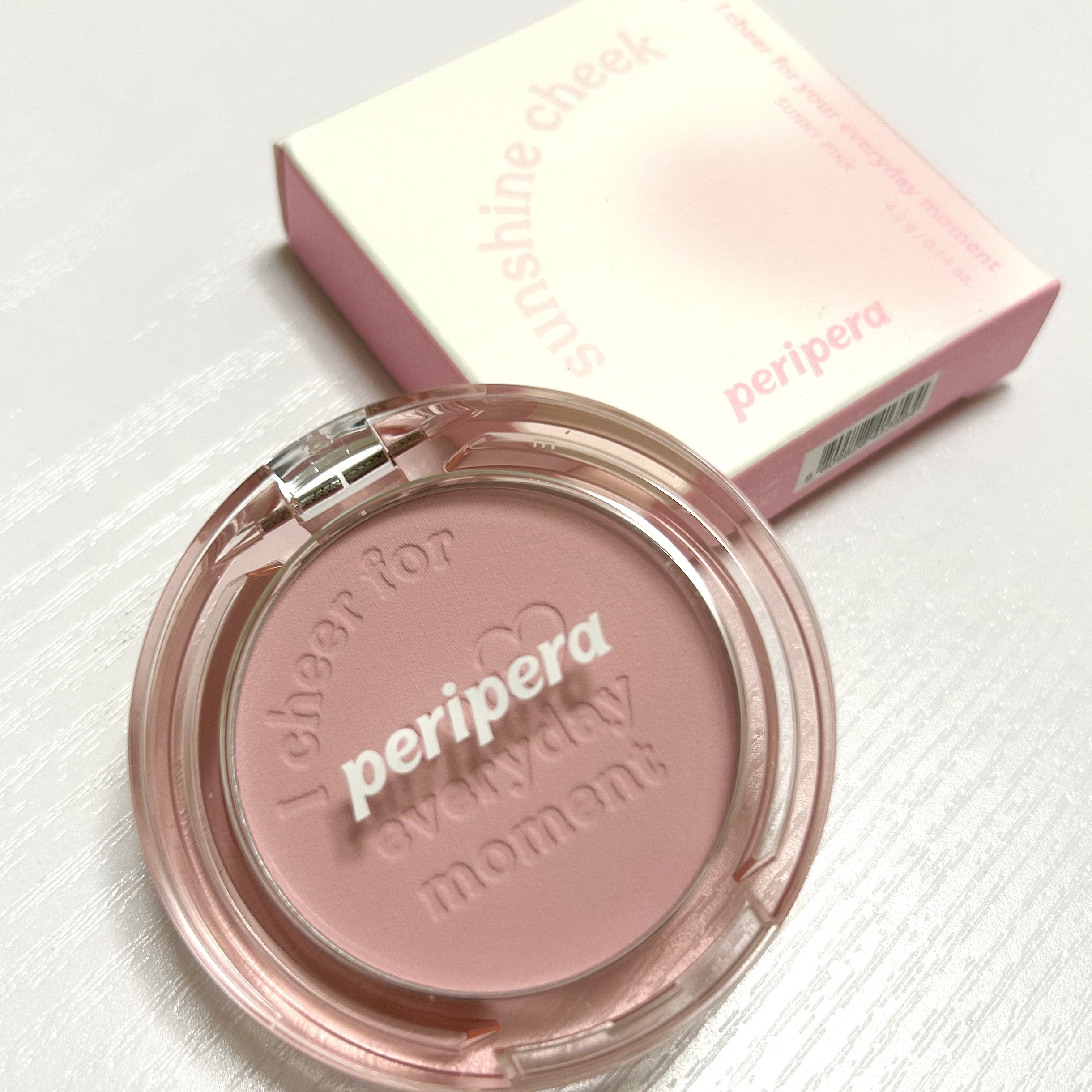 ピュア ブラッシュド サンシャイン チーク/PERIPERA/パウダーチークを使ったクチコミ（2枚目）